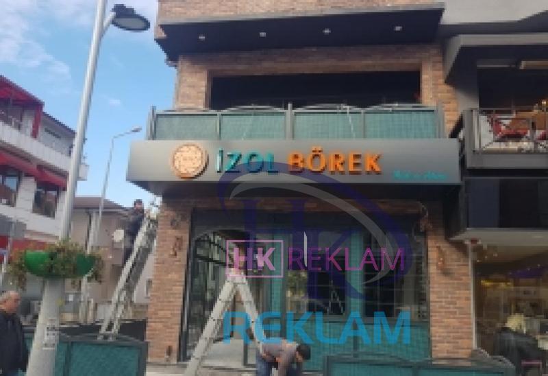 Pleksi Kutu Harf Tabela