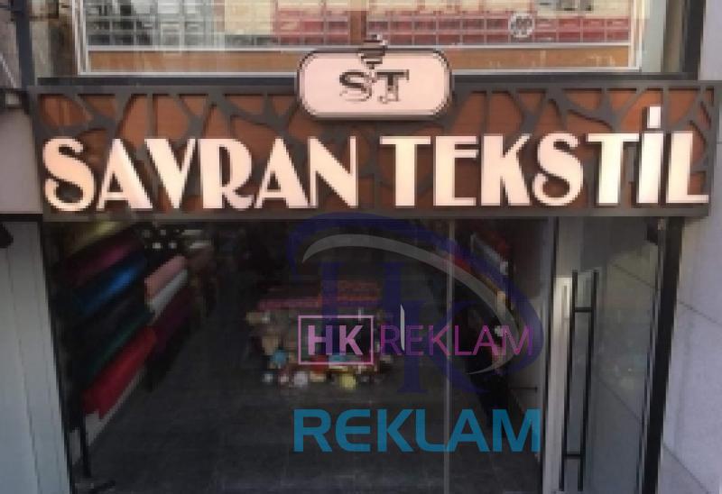 Pleksi Kutu Harf Tabela