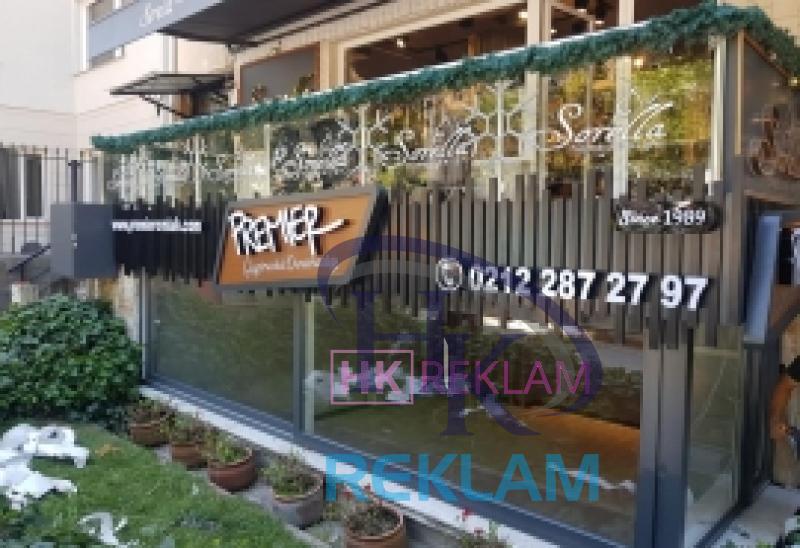 Pleksi Kutu Harf Tabela