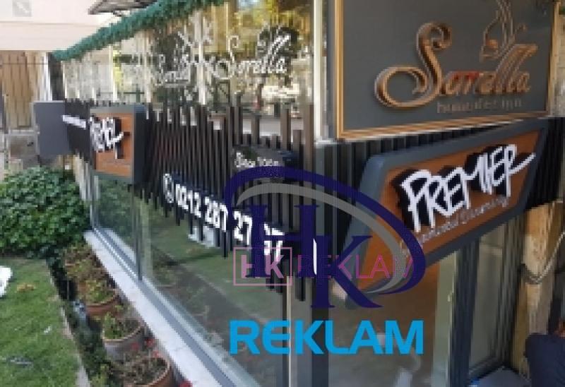 Pleksi Kutu Harf Tabela