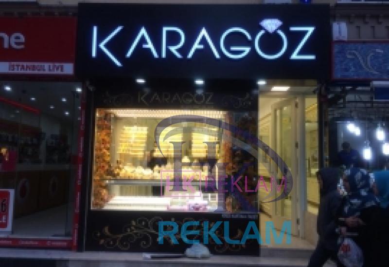 Pleksi Kutu Harf Tabela