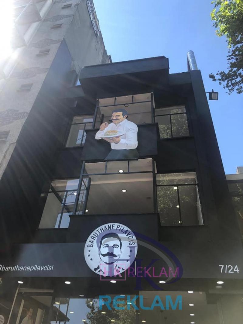 Pleksi Kutu Harf Tabela